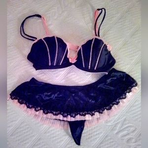 Victoria Secret Sexy Little Things Matching Bra and Panty Set
